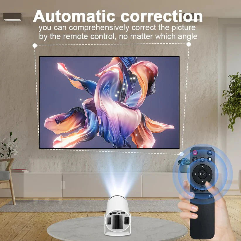4K جهاز بروجيكتر صغير محمول - Makfool