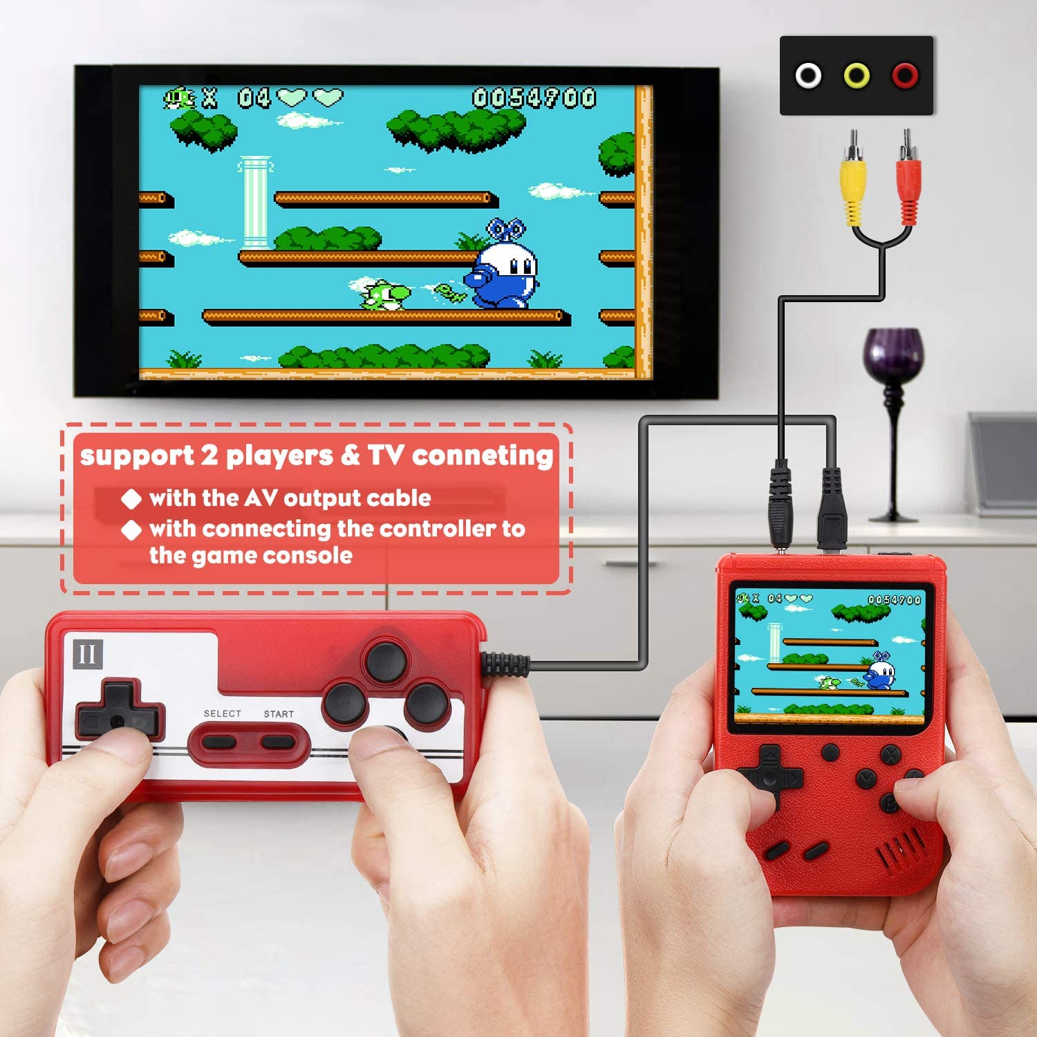 Built-in 400 classic games UAE- ٤٠٠ لعبة كلاسيكية - Makfool