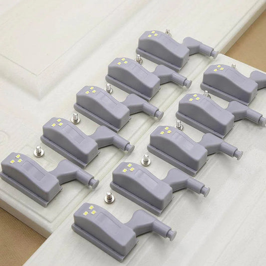 ضوء استشعار ذكي LED للخزائن - 10 قطع - Makfool
