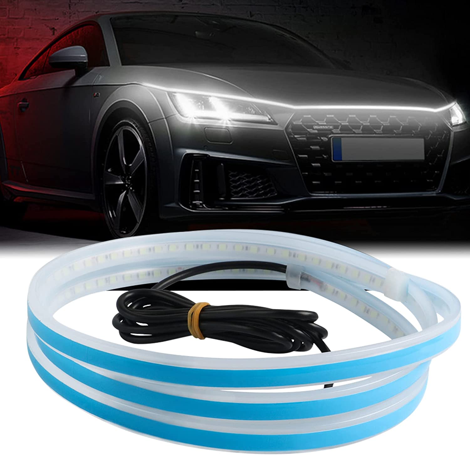 ضوء مقدمة السيارة بطول 180 سم LED HOOD KSA - Makfool