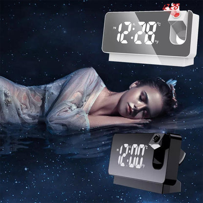 HoloClock ® ساعة التنبيه مع البروجيكتور - Gulf.Shop
