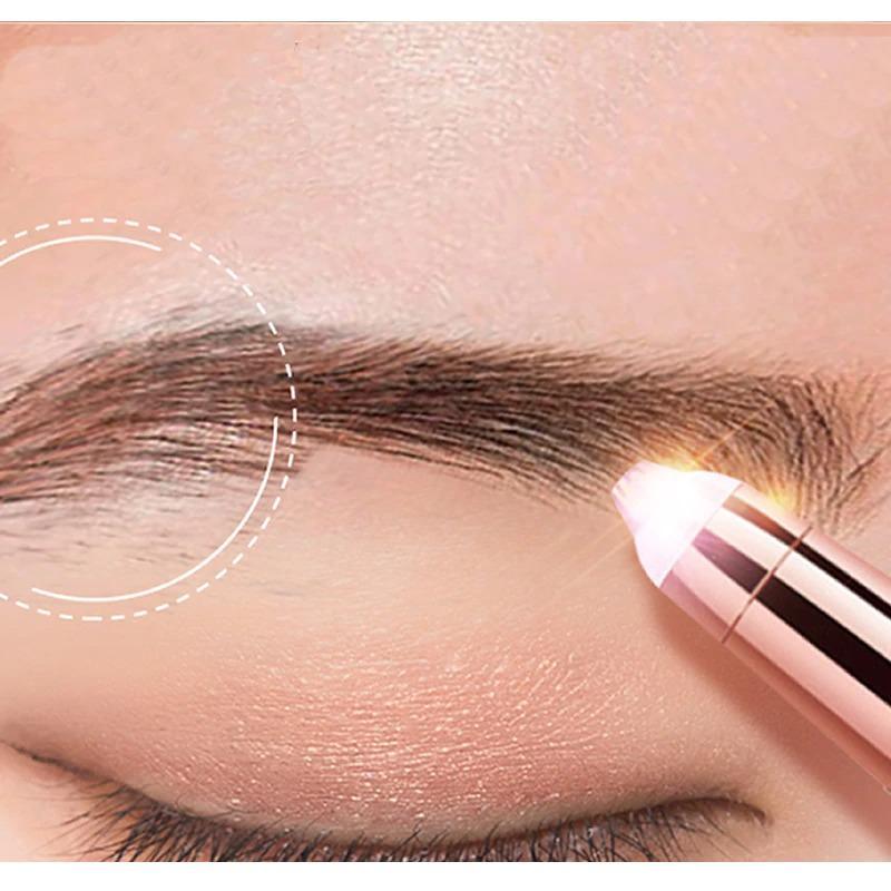 جهاز إزالة شعر الحاجب مع انارة ليد - Makfool