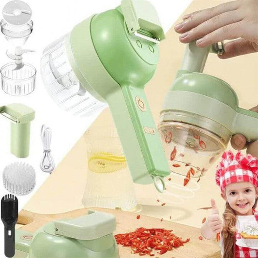 قطاعة الخضار الذكية 4 في 1 متعددة الوظائف UAE - Makfool