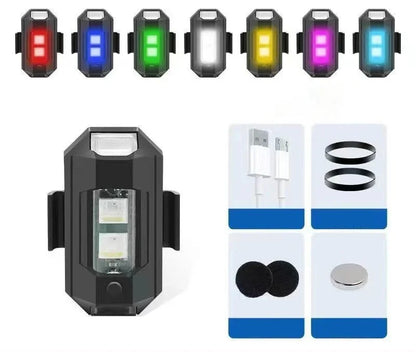 LED للتحذير من التصادم للسيارات والدراجات uae - Makfool