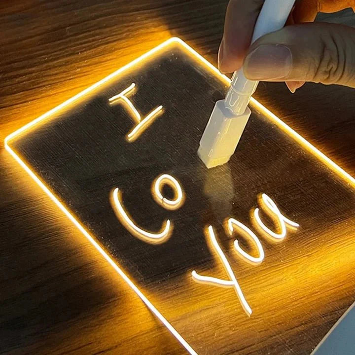 لوحة LED للملاحظات والمكاتب - Makfool