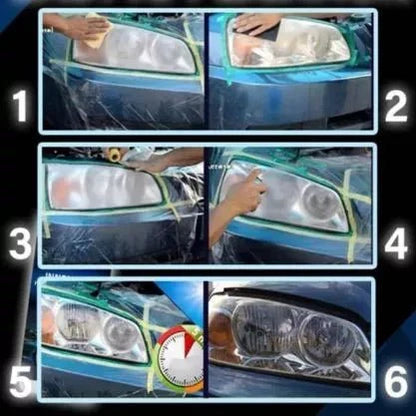 مادة تلميع مصابيح السيارة الأكثر مبيعاً (اشتري وحدة والثانية مجاناً) - Makfool