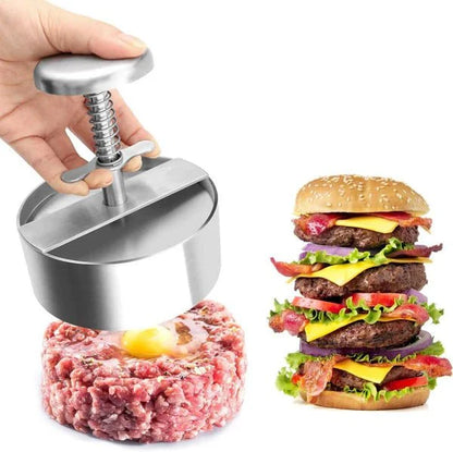Stainless™  مكبس عمل البرجر الأكثر مبيعاً