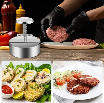 Stainless™  مكبس عمل البرجر الأكثر مبيعاً